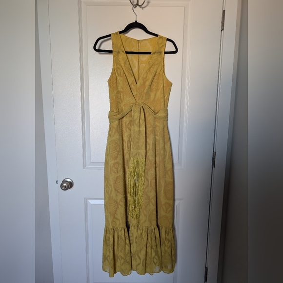 Sachin + Babi Yellow Maxi Dress - Picture 4 of 12